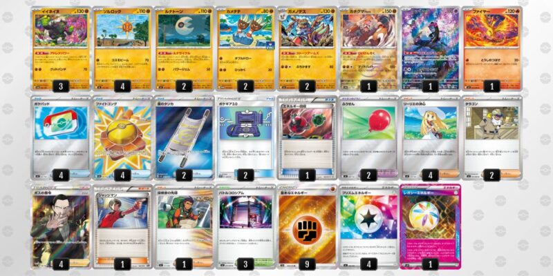 【イイネイヌ】ジムバトル優勝デッキレシピ