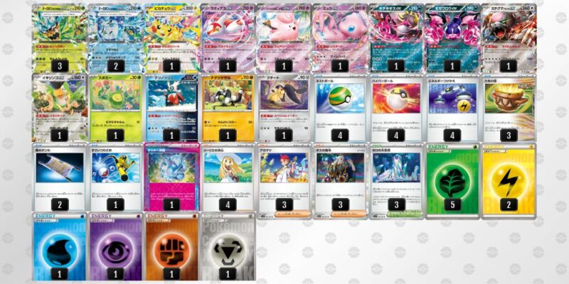 【テラスタルバレット】ジムバトル優勝デッキレシピ