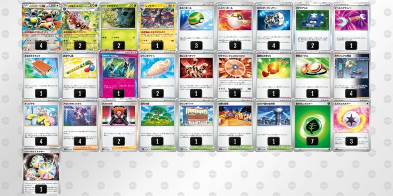 【メガガルーラex】ジムバトル優勝デッキレシピ