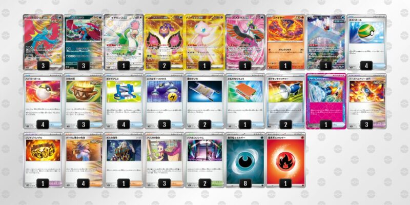 【トドロクツキex】ジムバトル優勝デッキレシピ