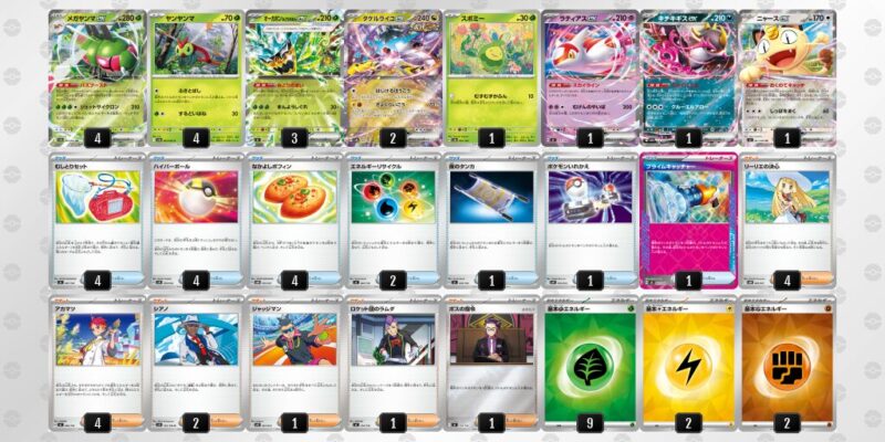 【タケルライコex】ジムバトル優勝デッキレシピ