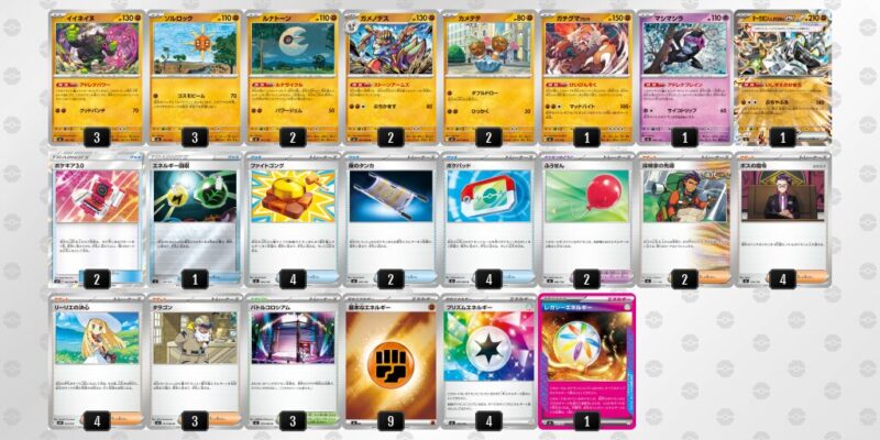 【イイネイヌ】ジムバトル優勝デッキレシピ