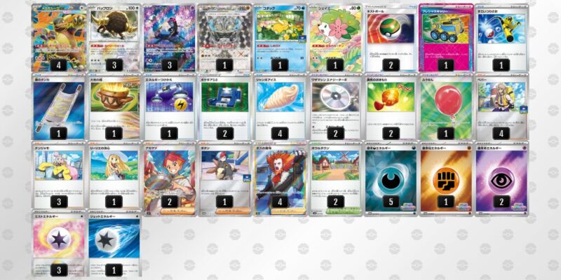 【メガガルーラex】ジムバトル優勝デッキレシピ