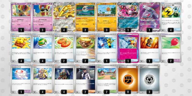 【サーフゴーex】ジムバトル優勝デッキレシピ