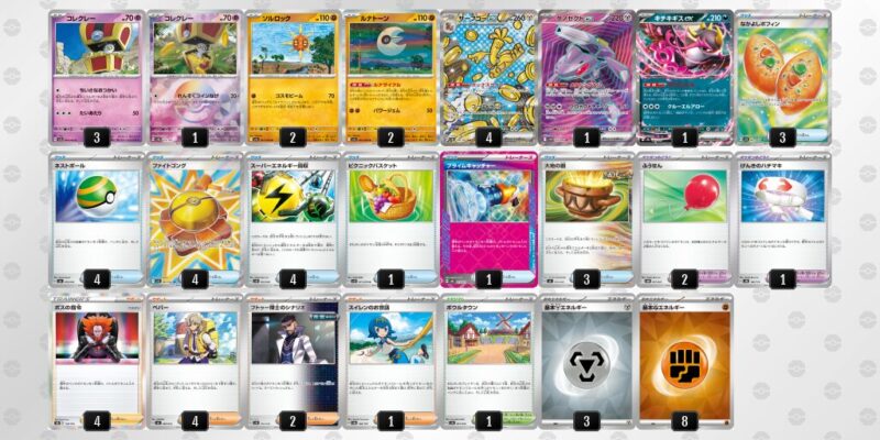 【サーフゴーex】ジムバトル優勝デッキレシピ