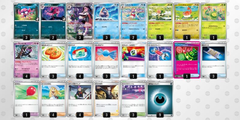 【マリィのオーロンゲex】ジムバトル優勝デッキレシピ