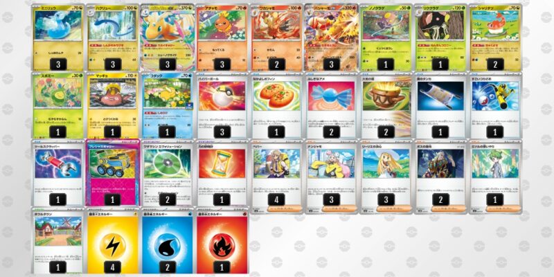 【バシャーモex】ジムバトル優勝デッキレシピ