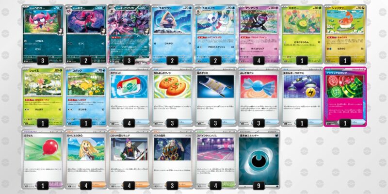 【マリィのオーロンゲex】ジムバトル優勝デッキレシピ