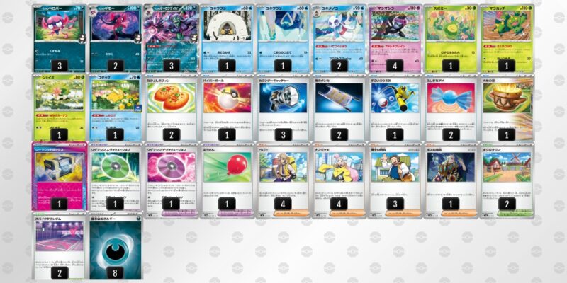 【マリィのオーロンゲex】ジムバトル優勝デッキレシピ